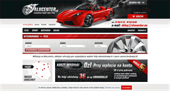 Desktop Screenshot of alucenter.eu